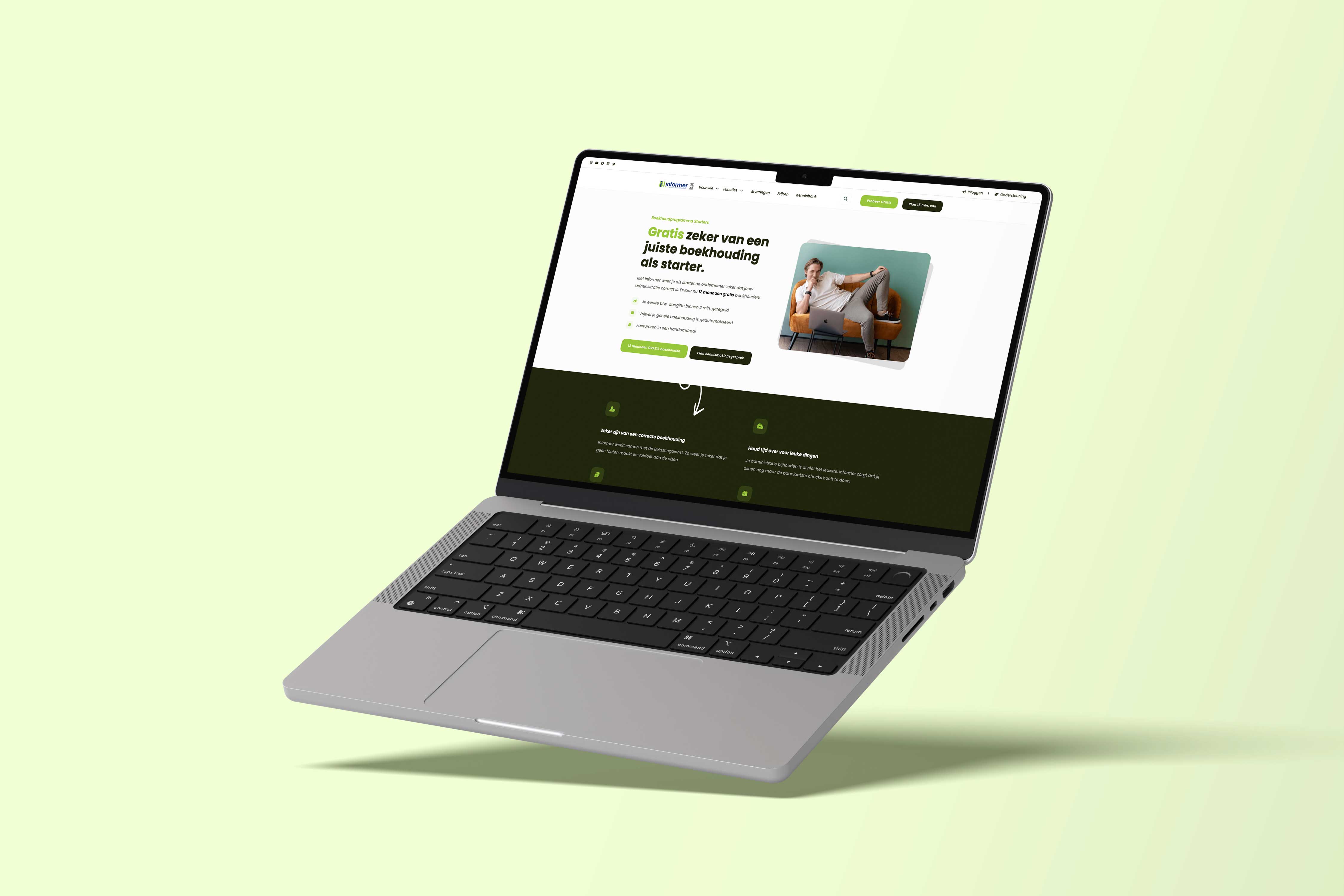 Informer – UI/UX & Web Development